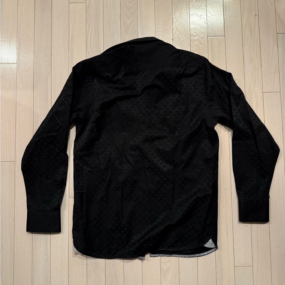 Boys Robert Graham black button down - Picture 2 of 3